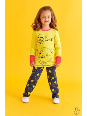 Купить Пижама для девочек с длинным рукавом RP TWEETY L9801 в Украина