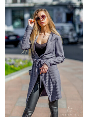 Купить Трикотажный кардиган с капюшоном LINGERIE 170301-1 в Украина