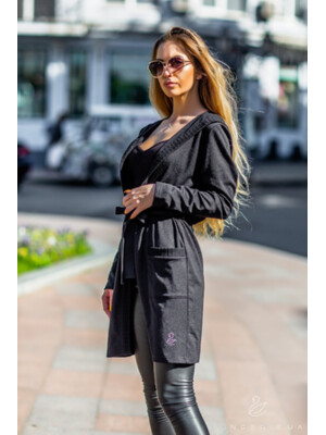 Купить Трикотажный кардиган с капюшоном LINGERIE 170301-1 в Украина в Lingerie.ua - Одяг для дому та відпочинку, Фото 16