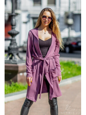 Купить Трикотажный кардиган с капюшоном LINGERIE 170301-1 в Украина в Lingerie.ua - Одяг для дому та відпочинку, Фото 15