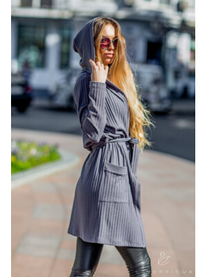 Купить Трикотажный кардиган с капюшоном LINGERIE 170301-1 в Украина в Lingerie.ua - Одяг для дому та відпочинку, Фото 7