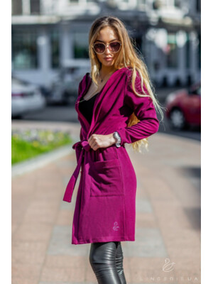 Купить Трикотажный кардиган с капюшоном LINGERIE 170301-1 в Украина в Lingerie.ua - Одяг для дому та відпочинку, Фото 5