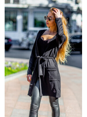 Купить Трикотажный кардиган с капюшоном LINGERIE 170301-1 в Украина в Lingerie.ua - Одяг для дому та відпочинку, Фото 18