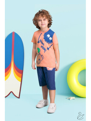 Купить Детский комплект с коротким рукавом для мальчика ROLY POLY 1411-1 в Украина в Lingerie.ua - Одяг для дому та відпочинку, Фото 2
