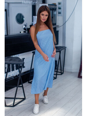 Купить Бавовняний сарафан літній на тонких бретельках LINGERIE 170358 в Украина