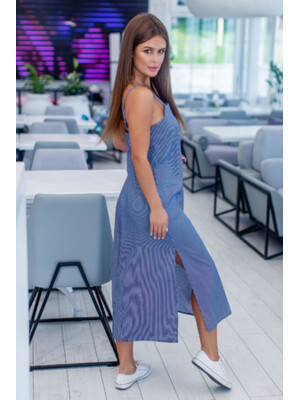 Купить Хлопковый сарафан летний на тонких бретельках LINGERIE 170358 в Украина в Lingerie.ua - Одяг для дому та відпочинку, Фото 21