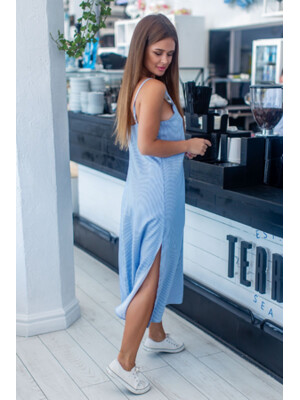 Купить Хлопковый сарафан летний на тонких бретельках LINGERIE 170358 в Украина в Lingerie.ua - Одяг для дому та відпочинку, Фото 4