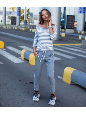 Купить Костюм жіночий з бавовняного трикотажу LINGERIE 170367 в Украина в Lingerie.ua - Одяг для дому та відпочинку, Фото 2