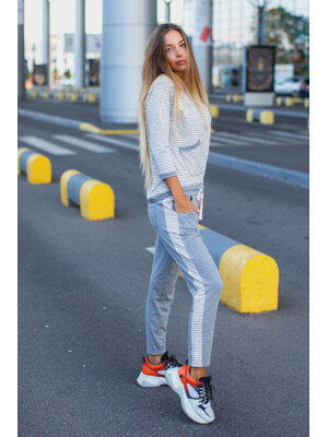 Купить Костюм жіночий з бавовняного трикотажу LINGERIE 170367 в Украина в Lingerie.ua - Одяг для дому та відпочинку, Фото 3