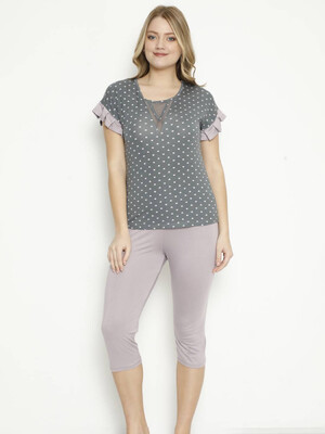 Купить Комплект из вискозы большого размера ANGEL`S SECRET 30212 в Украина в Lingerie.ua - Одяг для дому та відпочинку, Фото 1