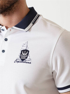 Купить Мужское поло FORMENTI FSP-8030 мерсеризованный хлопок в Украина в Lingerie.ua - Одяг для дому та відпочинку, Фото 3