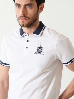 Купить Мужское поло FORMENTI FSP-8030 мерсеризованный хлопок в Украина в Lingerie.ua - Одяг для дому та відпочинку, Фото 5