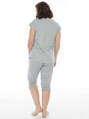 Купить Трикотажный  комплект с бриджами VIENETTA 0120100624 в Украина в Lingerie.ua - Одяг для дому та відпочинку, Фото 2