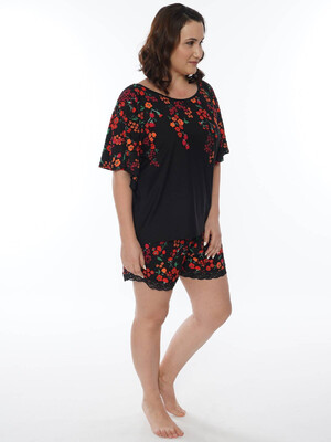 Купить Комплект женский из футболки и шорт VIENETTA 0110490357 в Украина в Lingerie.ua - Одяг для дому та відпочинку, Фото 4