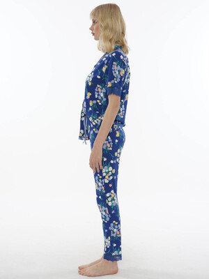 Купить Женская классическая пижама с коротким рукавом VIENETTA 0110090427 в Украина в Lingerie.ua - Одяг для дому та відпочинку, Фото 2