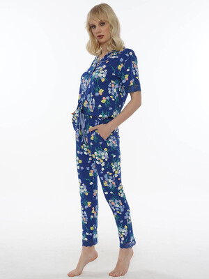 Купить Женская классическая пижама с коротким рукавом VIENETTA 0110090427 в Украина в Lingerie.ua - Одяг для дому та відпочинку, Фото 5