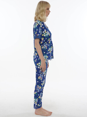 Купить Женская классическая пижама с коротким рукавом VIENETTA 0110090427 в Украина в Lingerie.ua - Одяг для дому та відпочинку, Фото 6