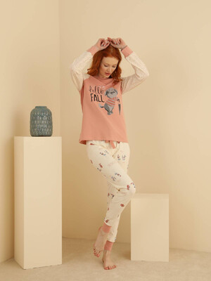 Купить Комплект SEVIM S 13102 длинный рукав брюки в Украина в Lingerie.ua - Одяг для дому та відпочинку, Фото 3