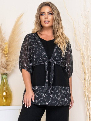 Купить Комплект тройка с кюлотами LINGERIE 170570 в Украина в Lingerie.ua - Одяг для дому та відпочинку, Фото 6