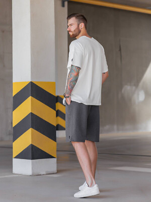 Купить Трикотажные мужские шорты с карманами LNGR 170572-1  в Украина в Lingerie.ua - Одяг для дому та відпочинку, Фото 2