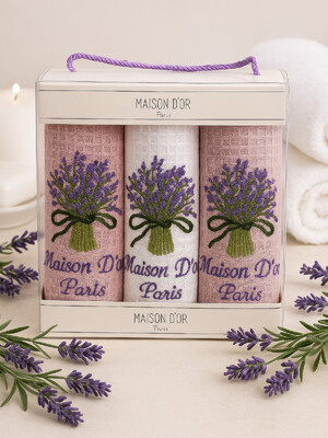 Набор вафельных полотенец 6 в 1 MAISON D`OR Bouquet