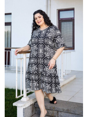 Купить Платье летнее из вискозы с карманами COCOON J2-2426 в Украина в Lingerie.ua - Одяг для дому та відпочинку, Фото 3