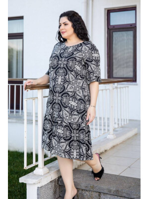 Купить Платье летнее из вискозы с карманами COCOON J2-2426 в Украина в Lingerie.ua - Одяг для дому та відпочинку, Фото 4