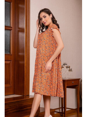 Купить Платье летнее с рукавом крылышком COCOON J1-1067 в Украина в Lingerie.ua - Одяг для дому та відпочинку, Фото 3