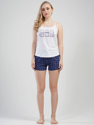 Купить Хлопковый комплект с шортами VIENETTA 1100440253 в Украина в Lingerie.ua - Одяг для дому та відпочинку, Фото 10