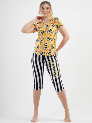 Бавовняний комплект з капрі VIENETTA 1114724700