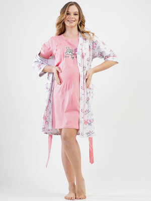 Купить Комплект из ночной сорочки и халата VIENETTA 1115250724 в Украина в Lingerie.ua - Одяг для дому та відпочинку, Фото 5