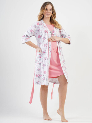 Купить Комплект из ночной сорочки и халата VIENETTA 1115250724 в Украина в Lingerie.ua - Одяг для дому та відпочинку, Фото 8