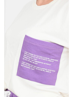 Купить Костюм  ADROM 3396 футболка с шортами хлопковый трикотаж  в Украина в Lingerie.ua - Одяг для дому та відпочинку, Фото 5