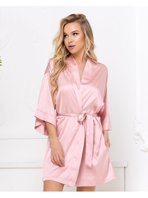  Халат женский шелковый LINGERIE 170114 кимоно