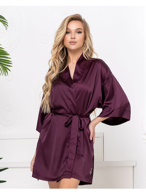 Купить  Халат женский шелковый LINGERIE 170114 кимоно в Украина в Lingerie.ua - Одяг для дому та відпочинку, Фото 9