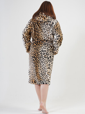 Купить Халат из софта с капюшоном VIENETTA 2021060172 в Украина в Lingerie.ua - Одяг для дому та відпочинку, Фото 5