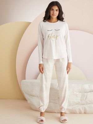 Купить Домашний комплект женский с длинным рукавом SEVIM 14243 в Украина в Lingerie.ua - Одяг для дому та відпочинку, Фото 1