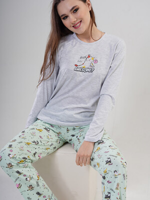 Купить Комплект женский  VIENETTA 2040418330 в Украина в Lingerie.ua - Одяг для дому та відпочинку, Фото 3