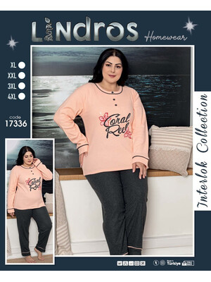 К-т пiжама LINDROS F 17336 Rapor интерлок-софт плюс