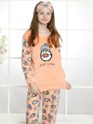 Купить Теплая пижама детская для девочки MINIMOON 2346 в Украина в Lingerie.ua - Одяг для дому та відпочинку, Фото 3