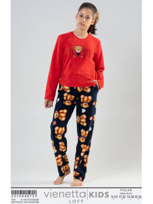 Купить Флисовый теплый костюм для девочки VIENETTA 2010448759 в Украина