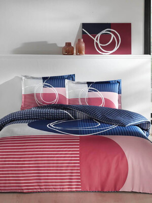 Купить Постельный комплект двуспальный TAC Saten Pandora в Украина