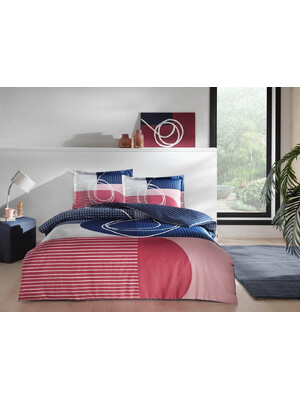 Купить Постільний комплект TAC Saten Azure в Украина в Lingerie.ua - Одяг для дому та відпочинку, Фото 2