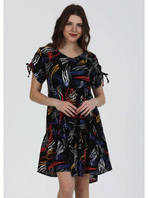 Купить Платье женское с ярким принтом JEN 03115 в Украина