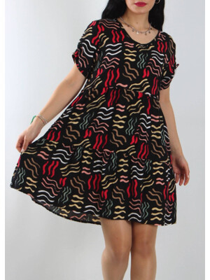 Купить Платье женское с ярким принтом JEN 03115 в Украина в Lingerie.ua - Одяг для дому та відпочинку, Фото 2