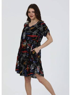 Купить Платье женское с ярким принтом JEN 03115 в Украина в Lingerie.ua - Одяг для дому та відпочинку, Фото 5