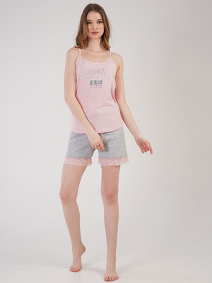 Купить Хлопковый комплект с шортами VIENETTA 2113970000 в Украина в Lingerie.ua - Одяг для дому та відпочинку, Фото 1