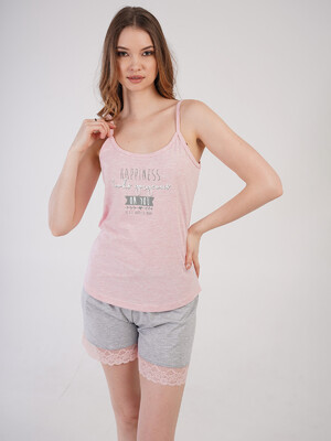 Купить Хлопковый комплект с шортами VIENETTA 2113970000 в Украина в Lingerie.ua - Одяг для дому та відпочинку, Фото 3