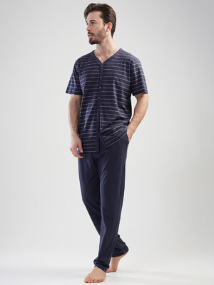 Купить Трикотажная пижама с коротким рукавом GAZZAZ 1090860243  в Украина в Lingerie.ua - Одяг для дому та відпочинку, Фото 4