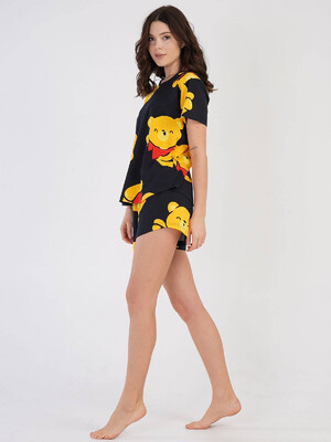 Купить Хлопковая пижама с шортами VIENETTA 2114694739 в Украина в Lingerie.ua - Одяг для дому та відпочинку, Фото 5